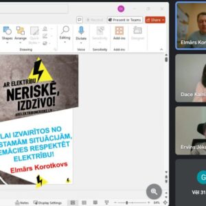 Lekcija “Elektrodrošība”